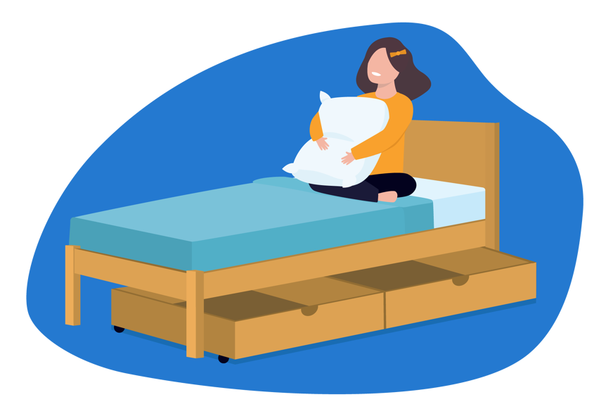 lit matelas adolescent